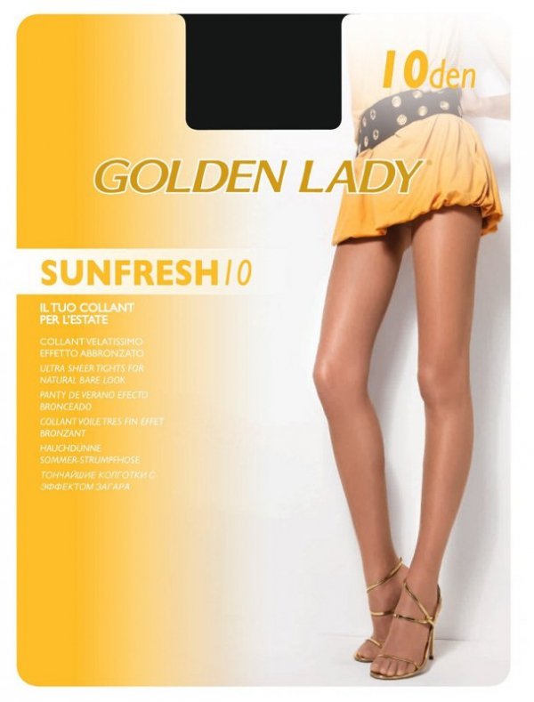 Rajstopy Golden Lady Sunfresh 10 den 2-5