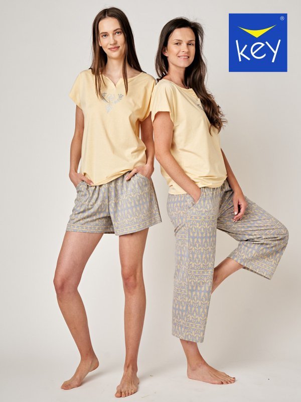 Piżama Key LNS 794 A24 kr/r S-XL damska