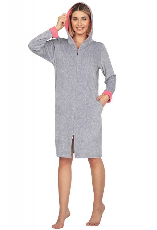Szlafrok Regina 999 dł/r M-XL damski - WYSYŁKA 24H
