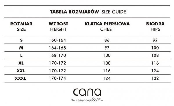 Piżama Cana 950 sz/r S-XL