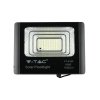 Projektor LED Solarny V-TAC 16W Czarny IP65, Pilot, Timer VT-40W 4000K 1050lm