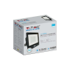 Projektor LED V-TAC 50W SAMSUNG CHIP Czujnik Ruchu Czarny Z MUFĄ VT-158S 3000K 4000lm 5 Lat Gwarancji