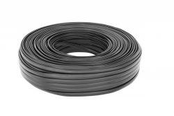 Kabel telefoniczny 4C czarny 100m