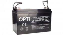 Akumulator bezobsługowy AGM do zasilacza UPS 12V 100Ah VOLT OPTI