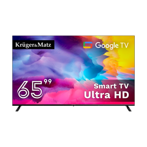 Telewizor Kruger&Matz 65 UHD Google TV  DVB-T2/T/C  H.265  HEVC