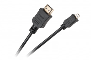 Kabel  wtyk HDMI typ A -  wtyk mikro HDMI typ D