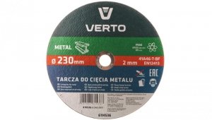 Tarcza tnąca do metalu 230 x 2.0 x 22.2 mm 61H536