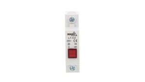 Lampka modułowa L7 czerwona 230V A15-L7-CZ