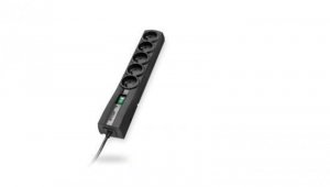 Listwa przeciwprzepięciowa Ever Classic T/LZ09-CLA030/0000 (5 x UTE 10 A 3m kolor czarny)