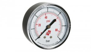 Manometr standardowy z przyłączem tylnym, śr. 40mm, 0-6bar, G1/8, M40A.PL006G18