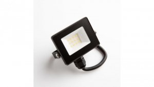 Naświetlacz led 10W 900LM AC230V IP65 kąt świecenia 120 zimna biała 6500K czarny EC79855