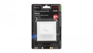 Oprawa schodowa LED Navi pt 230V AC regulowany czujnik BIA biała neutralna LED11122657