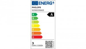 Żarówka LED MASTER klasa A 2.3W zamiennik 40W 485lm 4000K LEDBulbND2.3-40W E27840 A60CL G EELA Szkło przezroczyste 5 lat gwar