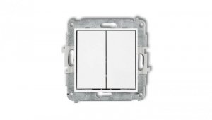 ICON Mechanizm łącznika świecznikowego biały IWP-2