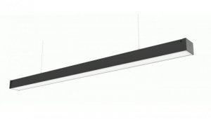 Oprawa liniowa zwieszana LED line PRIME FUSION czarna 60W 4000K 130lm/W 7800lm IP20 5 lat gwar.