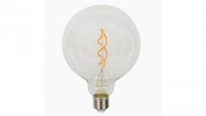 LED line PRIME żarówka LED E27 4W 1800K 230lm 220-240V FILAMENT G125 KULA RETRO EDISON VINTAGE ŚCIEMNIALNA 5 lat gwar.