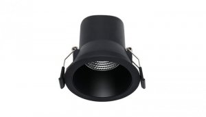 Spotlight LED 9W IP44 3000-4000K Czarny Wpuszczany