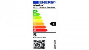 Żarówka LED GU10 XLED GU10 4,9W-WW 550lm 3000K barwa ciepła 3 lata Gwarancji 38410
