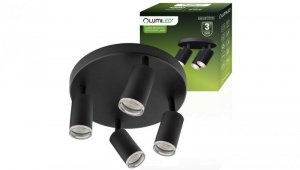 Lampa Sufitowa SPOT TUBA Reflektor LED Oprawa Halogenowa 4xGU10 Plafon