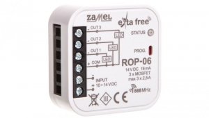 Radiowy odbiornik dopuszkowy 3-kanałowy ROP-06 EXF10000092