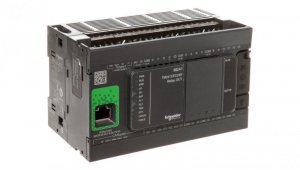 Sterownik programowalny 24 I/O przekaźnikowych Ethernet/CANopenModicon M241-24I/O TM241CEC24R