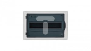 Rozdzielnica modułowa 1x12 p/t ECONOMIC BOX RP 1/12 drzwi transparentne (N+PE) IP40 2513-01