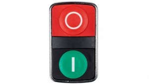 Przycisk sterowniczy 22mm podwójny czerwony/zielony z samopowrotem 1Z 1R XB4BL73415