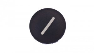 Wkładka przycisku 22mm płaska czarna z symbolem ZMNIEJSZANIE (MINUS) 22mm M22-XD-S-X5 218171