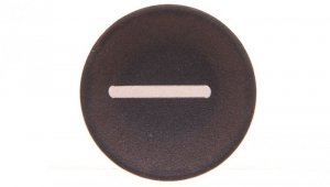 Wkładka do przycisku 22mm płaska czarna z symbolem START I M22-XD-S-X1 218166