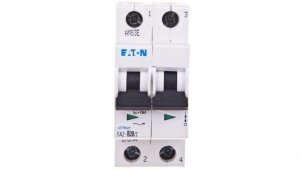 Wyłącznik nadprądowy 2P B 20A 15kA AC FAZ B20/2 278735