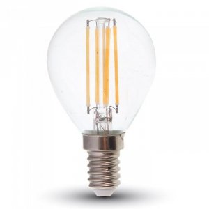 Żarówka LED V-TAC 4W Filament E14 P45 Kulka VT-1996 4000K 400lm