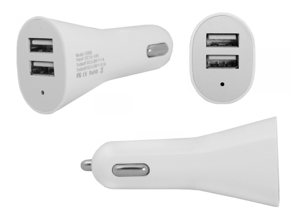 Ładowarka samochodowa dual  USB 3,1A LXG253