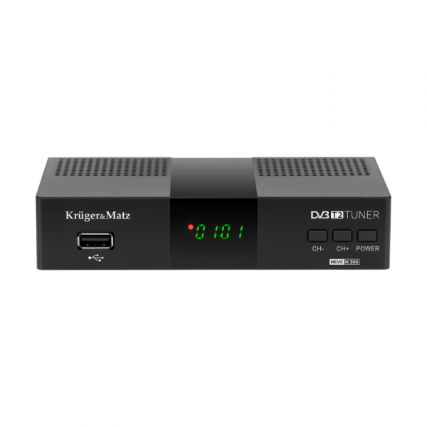 Tuner DVB-T2  H.265 HEVC Kruger&amp;Matz