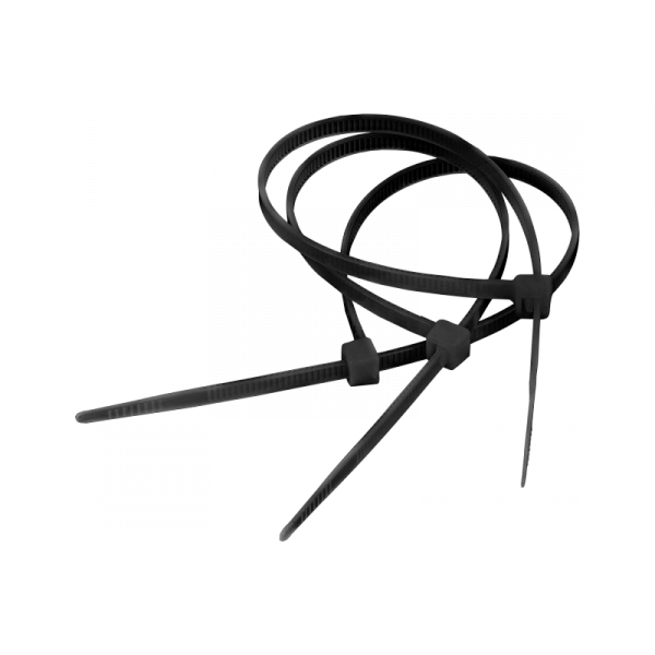 Opaska zaciskowa 9,0 mm/75 cm czarna Cabletech 10szt.