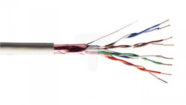 Kabel teleinformatyczny F/UTP kat.5e 4x2xAWG24 PVC DK-1521-V-305 /305m/
