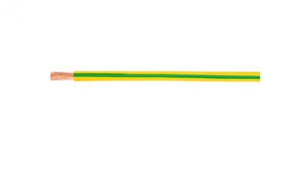Przewód instalacyjny H07V-K (LgY) 25 żółto-zielony /100m/