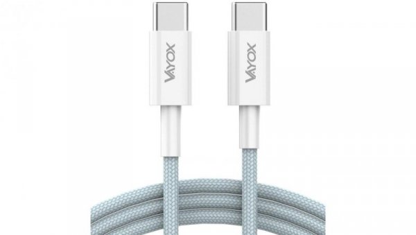 Kabel USB-C - USB-C 65W 5A 1m premium line VA0105 Vayox
