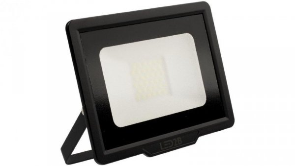Naświetlacz LED 30W 2400lm 6000K IP65 Czarny LED2B KOBI MH