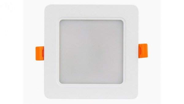 LED line LITE Downlight Plafon podtynkowy MOLLY 9W 900lm 4000K neutralna kwadrat podtynk 3 lata gwar.
