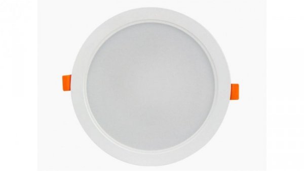 LED line LITE Downlight Plafon podtynkowy MOLLY 18W 1750lm 3000K ciepła okrągły podtynk 3 lata gwar.