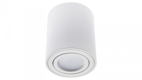 Oprawa Natynkowa HALOGENOWA Spot Tuba Ruchoma AMAT-M GU10 LUMILED Okrągła Biała 84mm