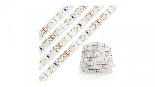 Taśma LED Pasek 12V 48W 600LED 2835 Neutralna 8mm 5m