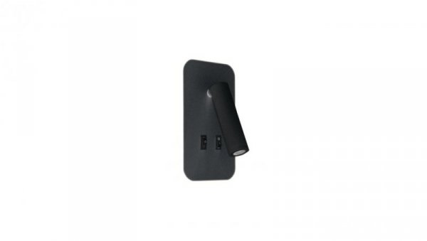 IDEUS OTELLO LED D 6W+3W BLACK