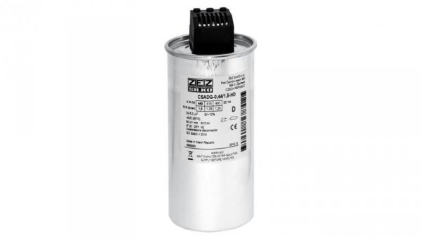 Kondensator 1,5kvar 440V Cn=3x8,22µF In=3x1,97A