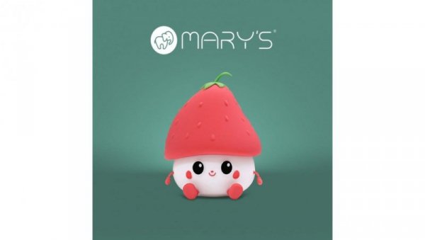 MARYS LAMPKA NOCNA LED TRUSKAWKA