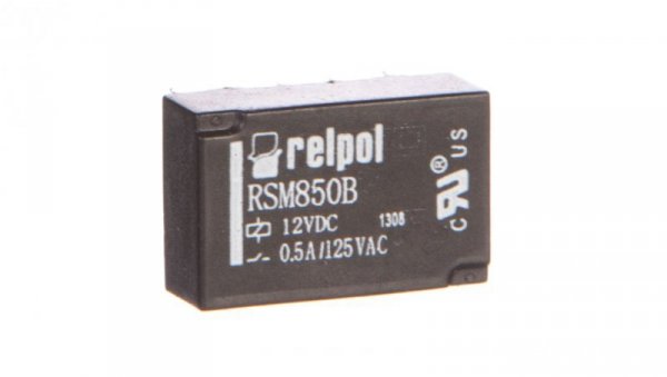 Przekaźnik subminiaturowy-sygnałowy 2P 0,5A 12V DC PCB RSM850B-6112-85-1012 2611714