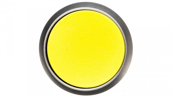 Przycisk 22mm okrągły tworzywo z met pierścieniem żółty płaski bez samopowrotu odbl 3SU1030-0AA30-0AA0