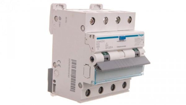 Wyłącznik różnicowonadprądowy 4P B 25A 0,03A Typ A 6kA RCBO ADM425C