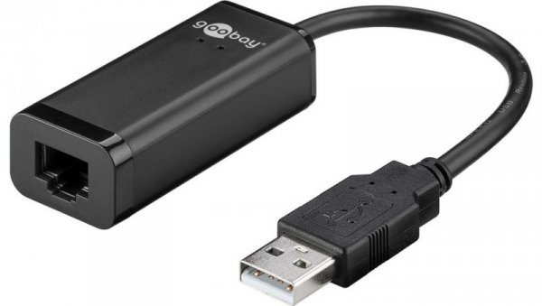 Konwerter sieciowy USB 2.0 Fast Ethernet USB-A - RJ45 38527