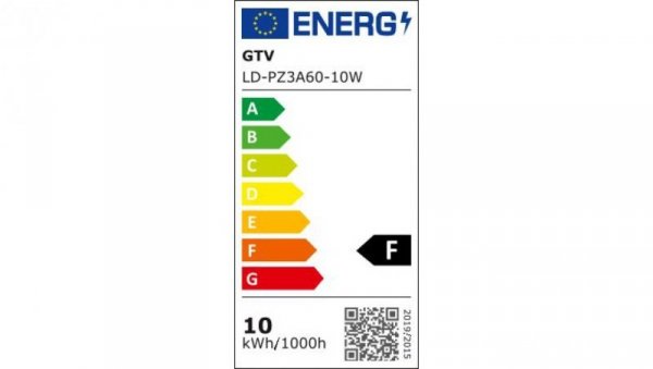 Żarówka LED SMD 2835, E27, A60, 10W, 840lm, 6400K AC220-240 V, KĄT ŚWIECENIA 220*